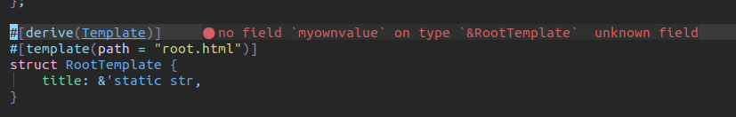 myownvalue error message exemple